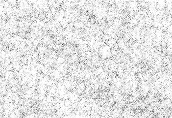 Abstract grunge black and white distressed texture background, Isolated on transparent background, PNG