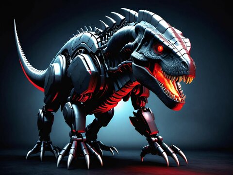 Imágenes de Dinosaur Robot: descubre bancos de fotos, ilustraciones,  vectores y vídeos de 9,175 | Adobe Stock