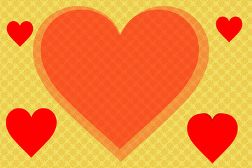 valentine hearts background