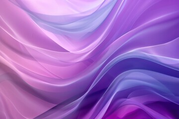 Obraz premium Soft Gradient Waves in Purple and Pink Hues for Abstract Background
