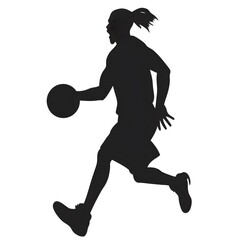 Dynamic Volleyball Action Power, vector design