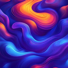 Obraz premium Abstract swirling colors