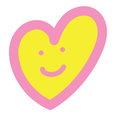 Hand-draw illustrator Heart