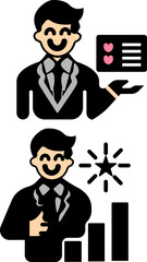 businessman icon