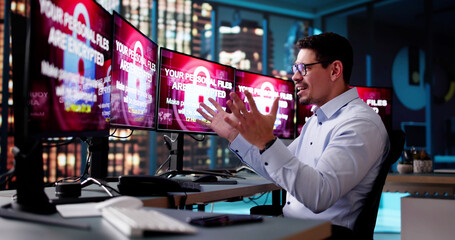 Ransomware Malware Cyber Attack