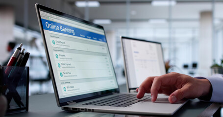 Electronic Bank Balance Statement And Transfer