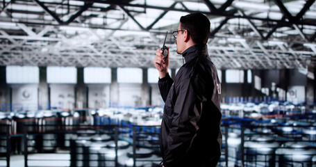 Security Guard Officer Man