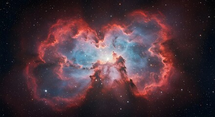 Nebulosa abstracta del espacio exterior de la Tierra