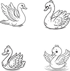 Leopard Silhouette Vector – Wild Jungle Predator in Elegant Pose