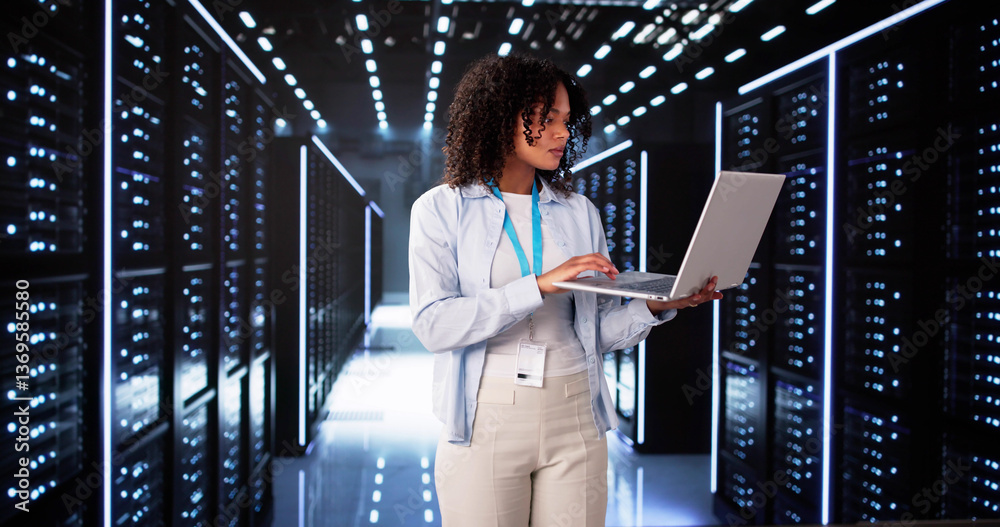 Aufkleber analyst engineer in cloud data
