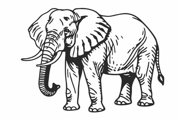 elephant vector illustration