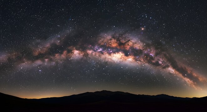 foto de la V&iacute;a L&aacute;ctea espacial