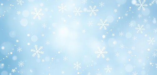 Subtle icy blue and white snowflake pattern on a soft, frosted background, white, abstract