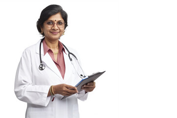 Female doctor. young doctor with stethoscope. female senior doctor hospital. Photo of confident female doctor in hospital. Indian female doctor with stethoscope. Portrait of a young lady doctor. 