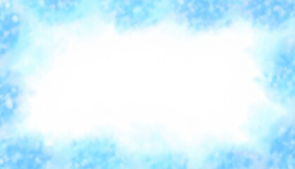 ethereal blue watercolor background with glowing white center, perfect for text overlay, digital art, or design projects