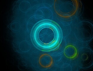 Imaginatory fractal abstract background Image