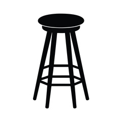wooden chair isolated