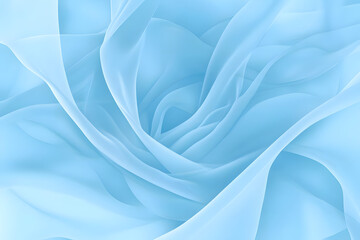 Fototapeta premium Abstract Blue Waves Flow Gently, Serenity Background