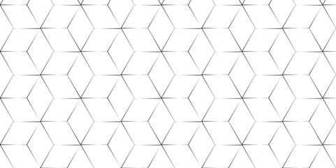 Seamless pattern with hexagon square cube geometric pattern shapes grid metal element texture design. Vector grid metal gradient science web tech connection triangle diamond honeycomb hexagon art. 