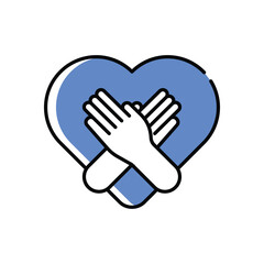 Self Love Vector icon