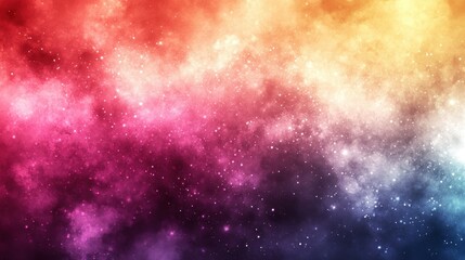 Naklejka premium Colorful Nebula Galaxy Space Background
