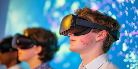 Immersive Learning: Students Using VR Headsets to Explore 3D Interactive Geography

