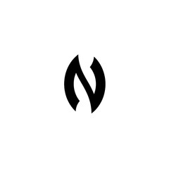 Abstract N Logo Design