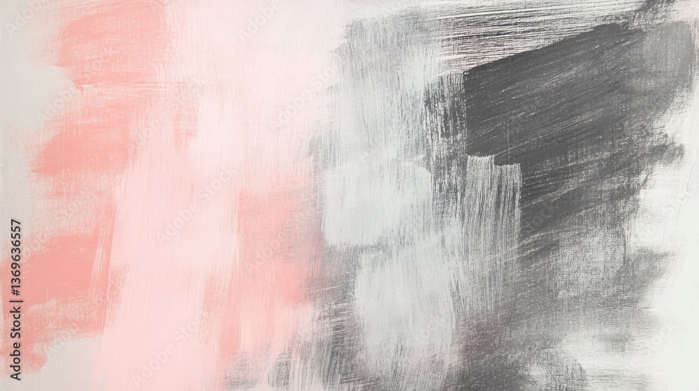 Poster soft pencil strokes blend warm and cool tones in abstract artwork created during a tranquil afternoo