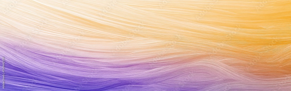 Poster elegant gradient of pencil strokes blending warm tones of orange and soft purple in a mesmerizing ab