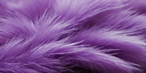 Fototapeta premium Purple fur texture Violet glamorous background SS587963