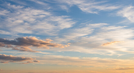 Obraz premium 雲、空、モデル