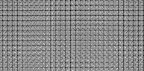 Abstract overlapping vector abstract Pattern wave lines fabric black square line background. seamless fabric geomatics overlapping create retro line pattern.	