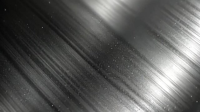 Abstract metallic surface with diagonal lines