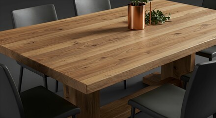 Sleek Modern Dining Table