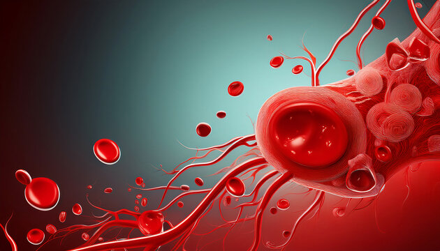3-14-065- Hyper realistic Blood Bone marrow transplantation immunology.. Emphasize the negative space  (1)