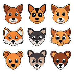 Fototapeta premium A diverse Vector set Illustrator Artwork Design