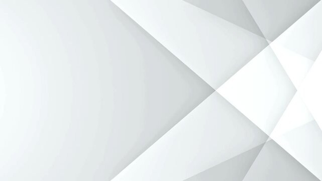 Geometric White Abstract Background With Triangles And Facets For Modern Design Projects