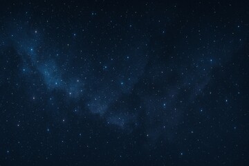 Fototapeta premium Starry night sky with subtle nebulosity