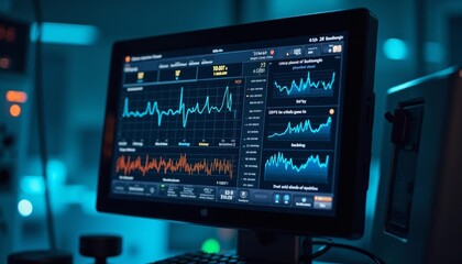 Real time monitoring of financial data