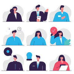 A diverse Vector set Illustrator Artwork Design