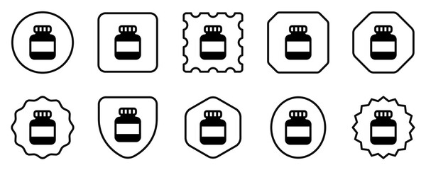 Editable supplement vector icon. Part of a big icon set family. Perfect for web and app interfaces, presentations, infographics, etc