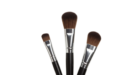 Isolated Makeup Brushes - Accessories