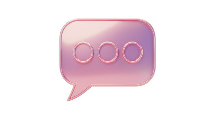 Fototapeta premium Isolated Speech bubble - Chat Icon