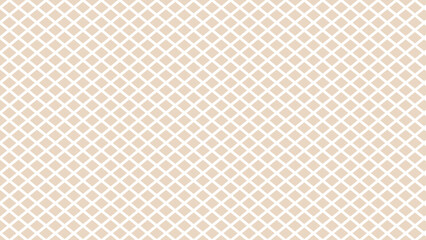 Beige and white seamless pattern with geometric shapes. Plaid textured check vector background. 