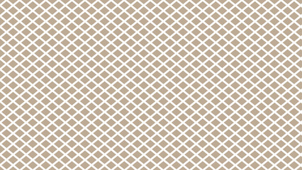 Brown and white seamless pattern with geometric shapes. Plaid textured check vector background. 