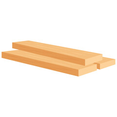 Stack of Wooden Planks