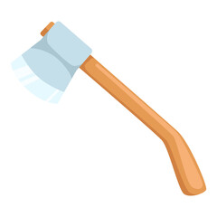 Cartoon Axe Illustration