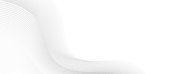 abstract dotted grey wave background