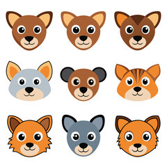 A diverse Vector set Illustrator Artwork Design