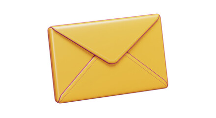 Isolated Envelope, Symbolizing Mail Delivery